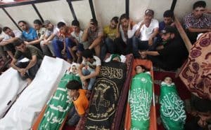 Israeli strike kills 76 members of one Gaza family