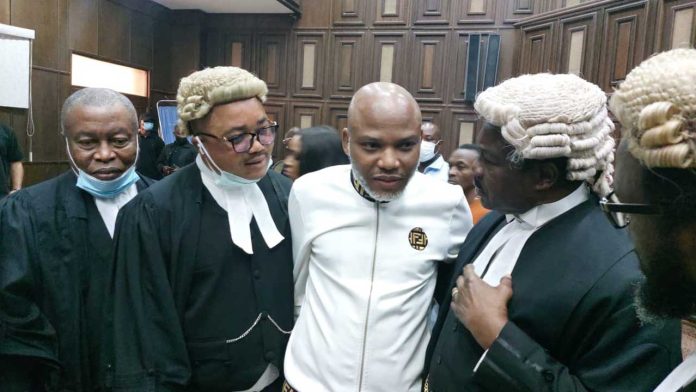 High Court adjourns Nnamdi Kanu's suit against FG to April 27