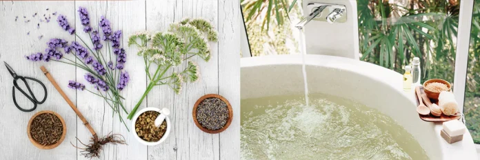 Some best herbs for a relaxing bath