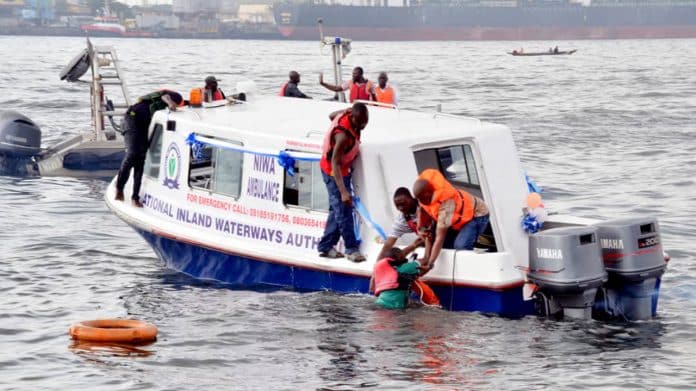 1 dead, 15 rescued as Lagos boat hits submerged shoreline concrete