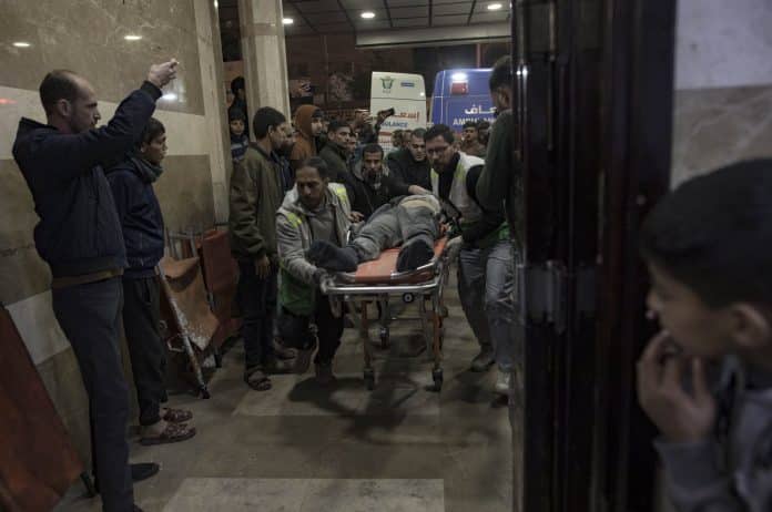 Five patients die in Gaza's Nasser Hospital after Israeli raid