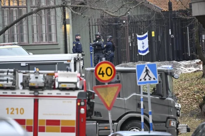 Sweden: Dangerous object left at Israeli embassy 'terrorist crime'