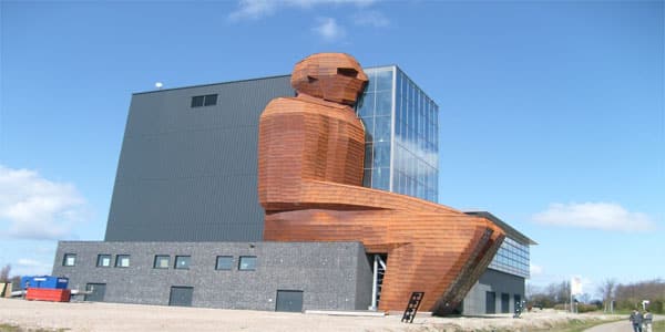 These buildings that look like human body parts
