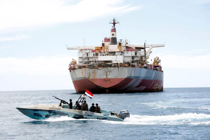 UK cargo ship under attack in Bab Al Mandab Strait off Yemen