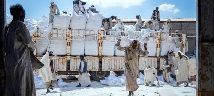 War-torn Ukraine donates wheat to feed 1 million people in war-torn Sudan