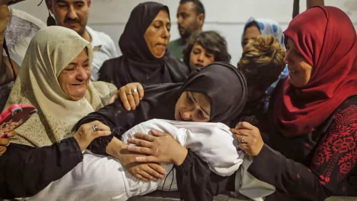 baby killed in Israel attack on gaza