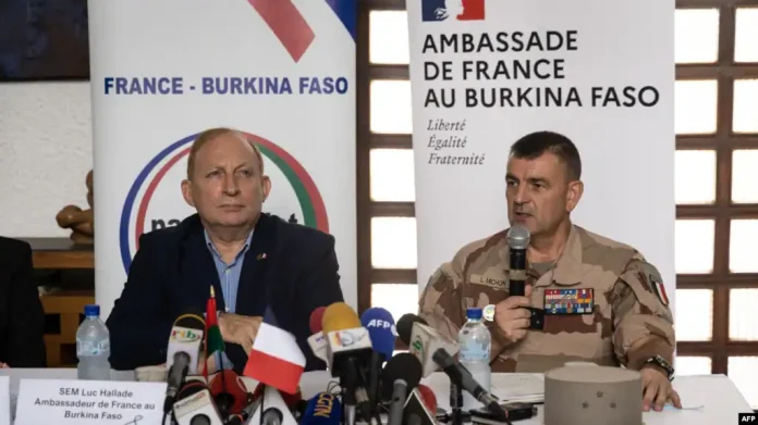 Burkina Faso expels three French diplomats over 