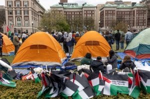 Columbia University moves classes online after Gaza protests