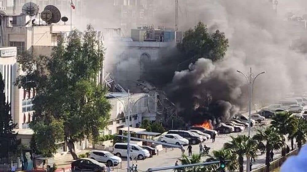 Iranian Consulate in Syria after Israel atack