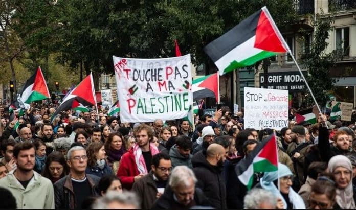 European cities see wave of Pro-Palestine rallies in response to Gaza onslaught