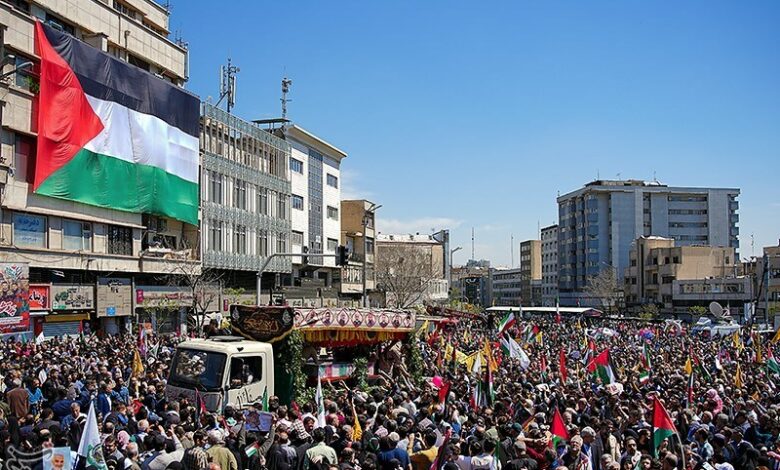 Rallies are organized all over the world every year on the occasion of World Quds Day.