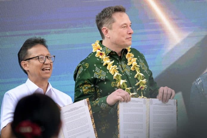 Elon Musk to launch Starlink internet service in Indonesia