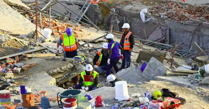 South African building collapse: death toll increases to 6, with another 48 still under rubble