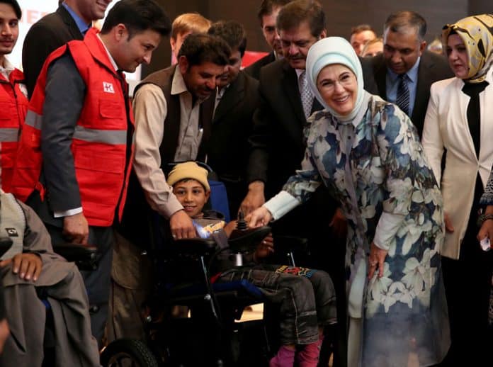 Turkiye distributes electric wheelchairs to disabled people in Pakistan