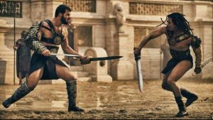 This is what 'Those About to Die' a series about gladiators in ancient Rome is about