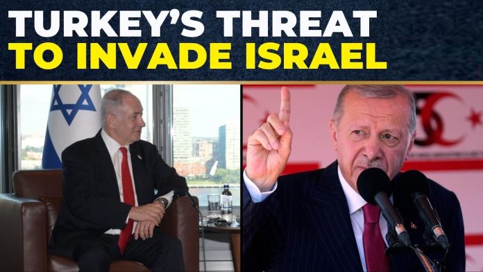 Turkey's Erdogan threatens to invade Israel over war in Gaza