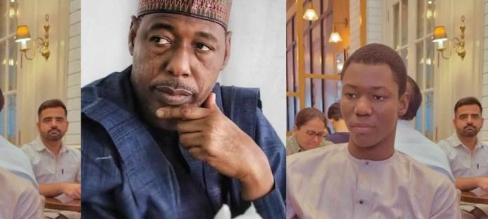 Did Gov Zulum's son commit murder over woman in India?