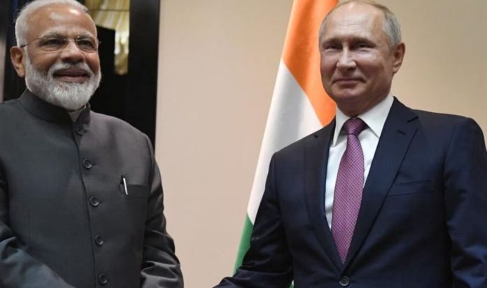 India's Modi in Russia, asserts two sides seek stable, peaceful region