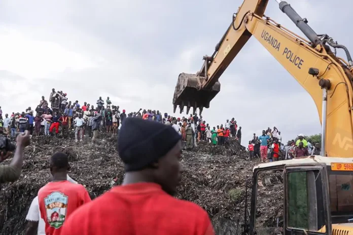 8 killed in Kampala landfill collapse after heavy rainfall