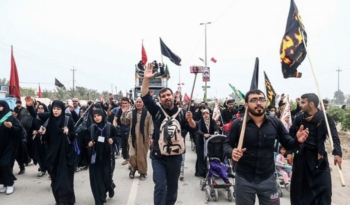 Millions of pilgrims leave for Karbala for the Arbaeen