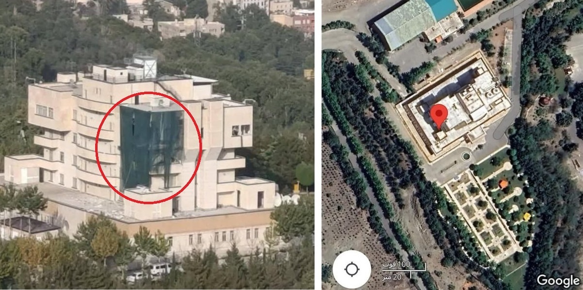 The building where Ismail Haniyeh was killed