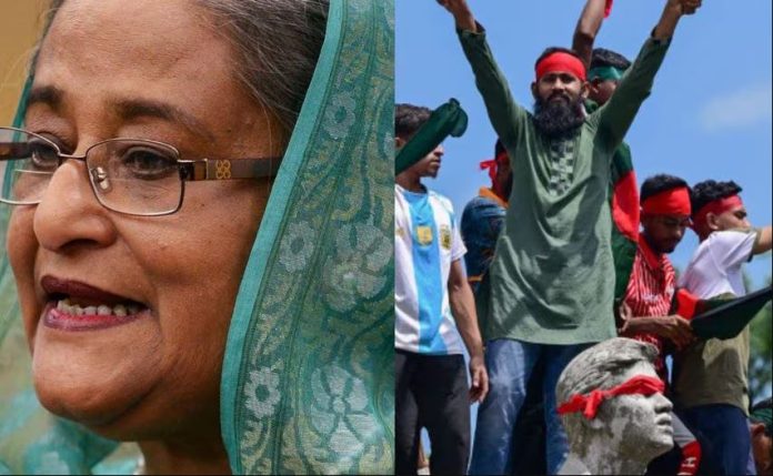 Military seizes control in Bangladesh as PM Hasina flees