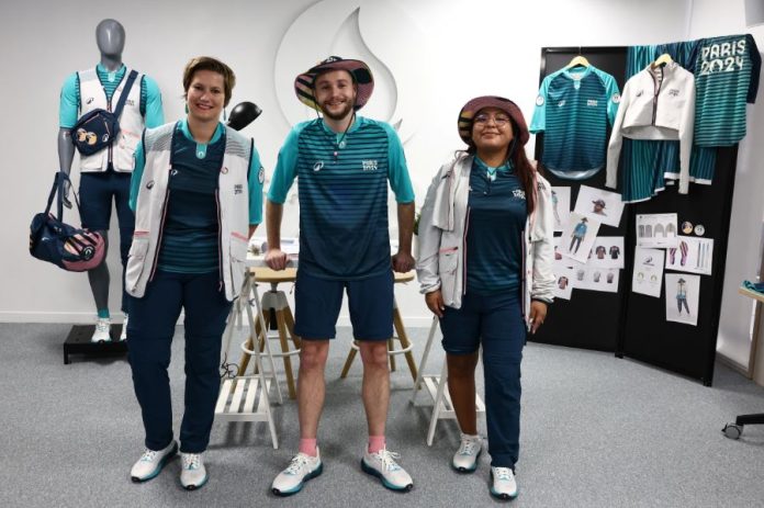 Paris Olympics volunteers already selling their uniforms online