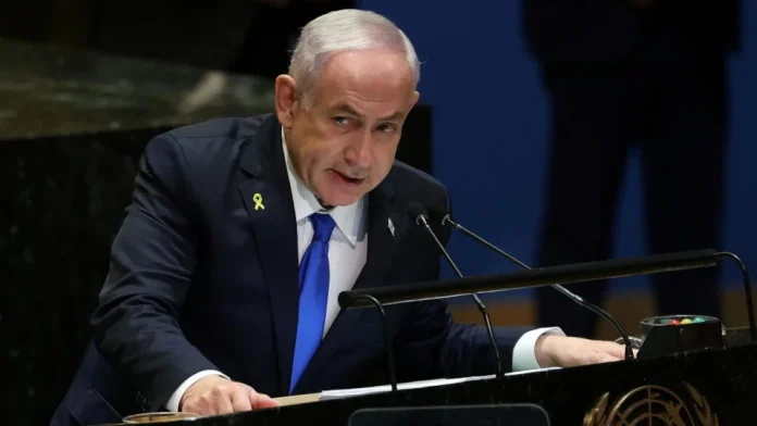 UN: Diplomats walked out during Netanyahu's speech