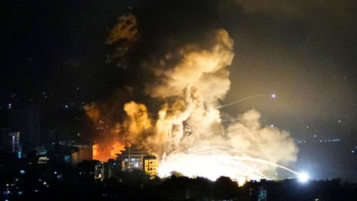 New Airstrikes by Israel Reported in Southern Suburbs of Beirut